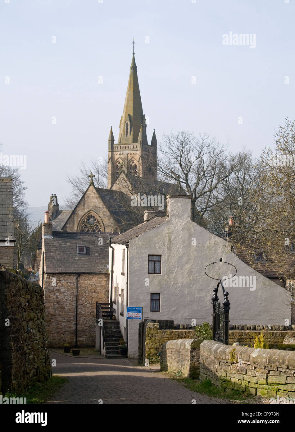 L'église Saint Augustin de La Crosse, Alston Banque D'Images