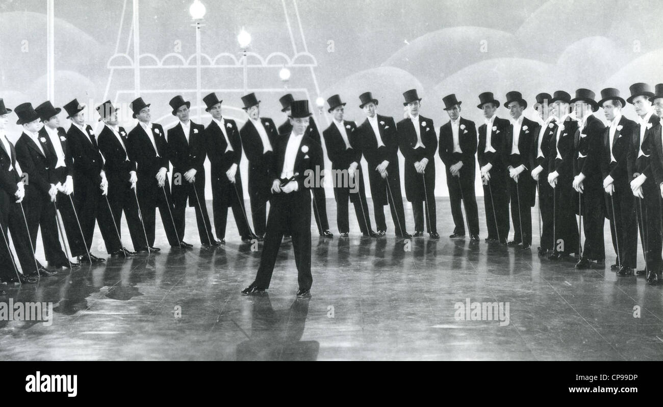 TOP HAT 1935 RKO film comédie musicale avec Fred Astaire Banque D'Images