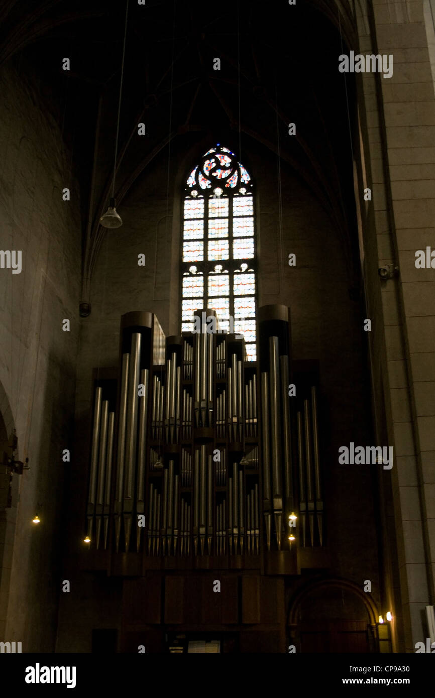 Organe de l'abbaye Saint Matthias Banque D'Images