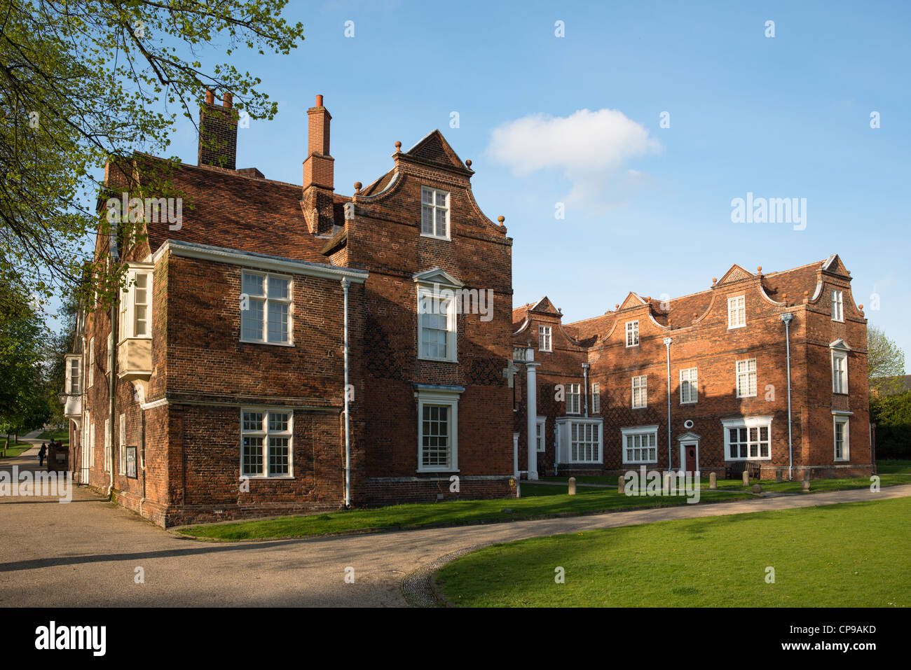 Christchurch mansion, Ipswich, Suffolk, Angleterre. Banque D'Images