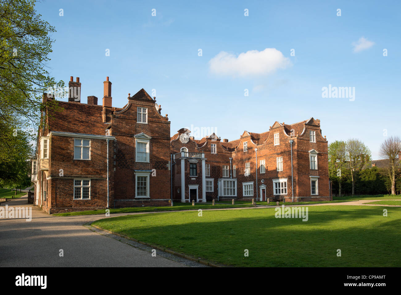 Christchurch mansion, Ipswich, Suffolk, Angleterre. Banque D'Images