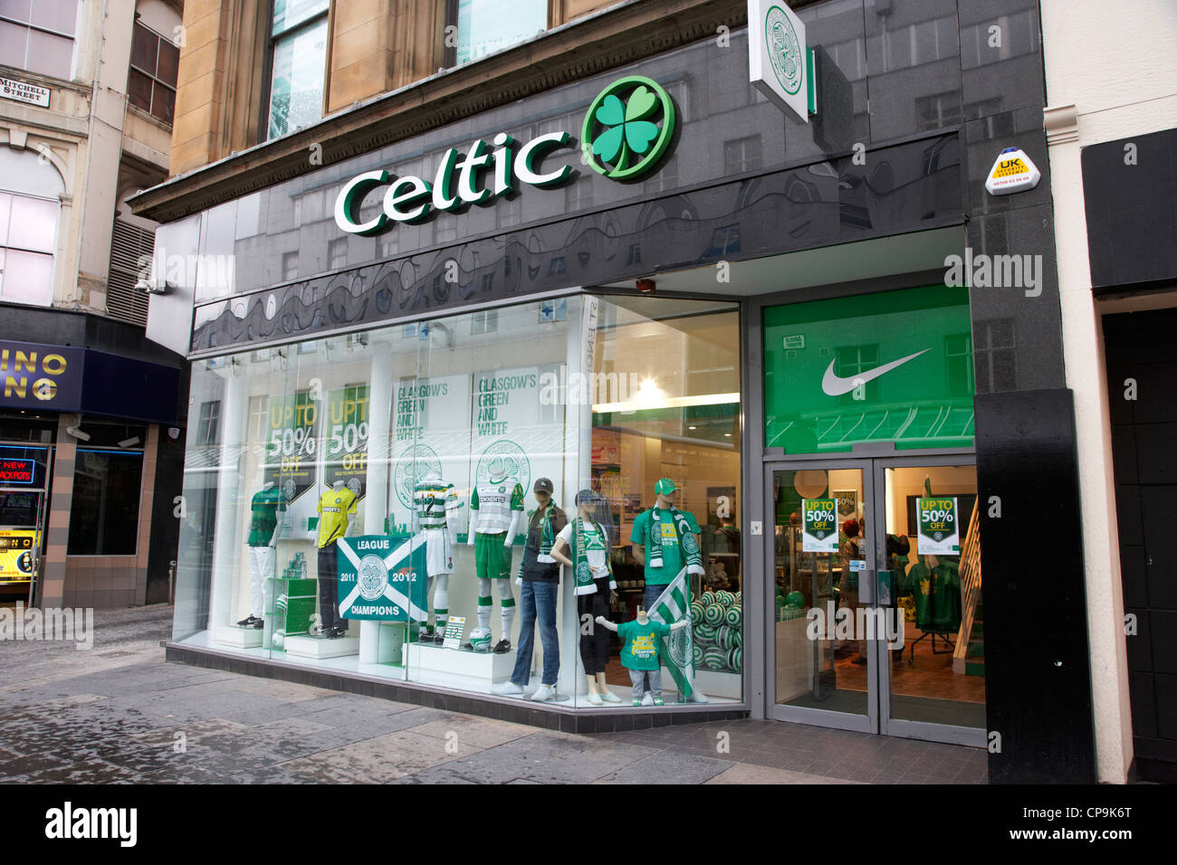 the celtic football club shop