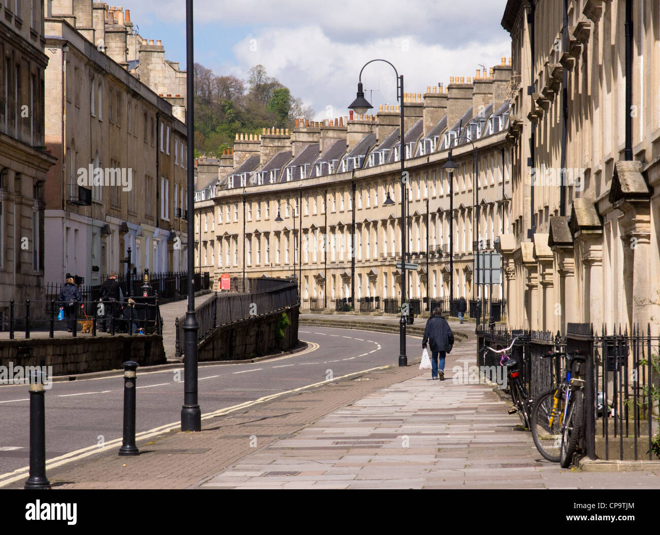 La ville de Bath Somerset England UK Banque D'Images
