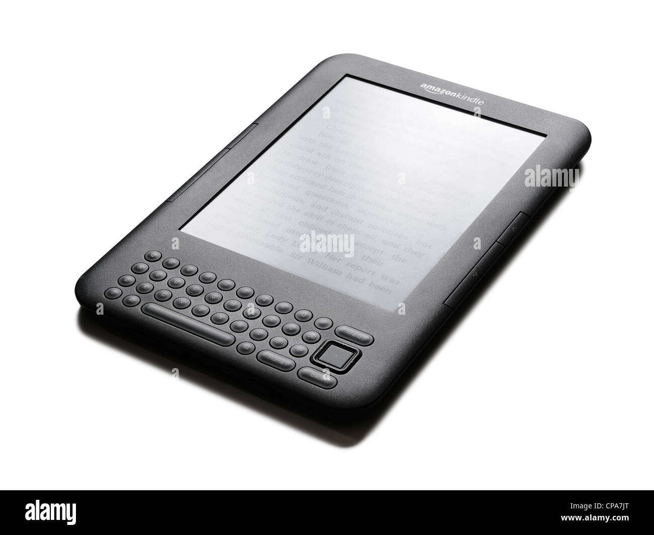 Dispositif de lecture eReader Amazon Kindle Banque D'Images
