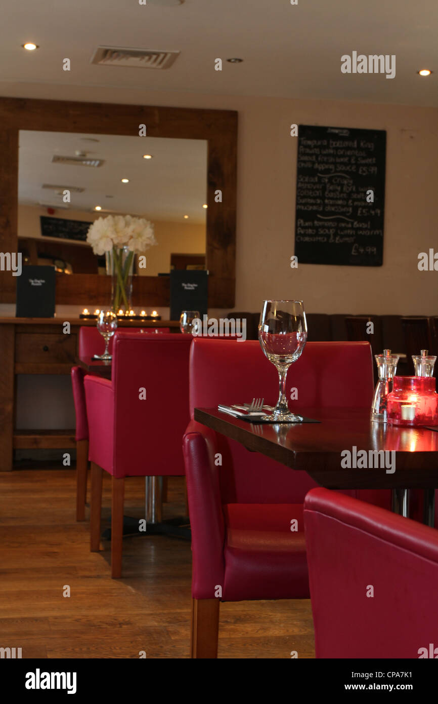 L'anglais moderne gastropub Banque D'Images