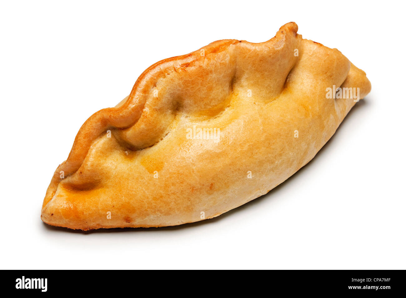 Cornish Pasty, Cut Out. Banque D'Images