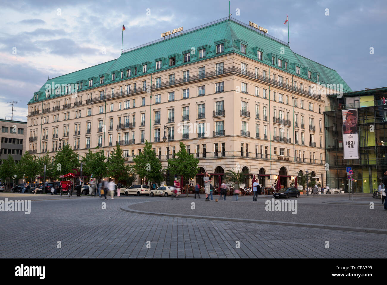 Hôtel Adlon Kempinski sur la Pariser Platz, Berlin, Allemagne Banque D'Images