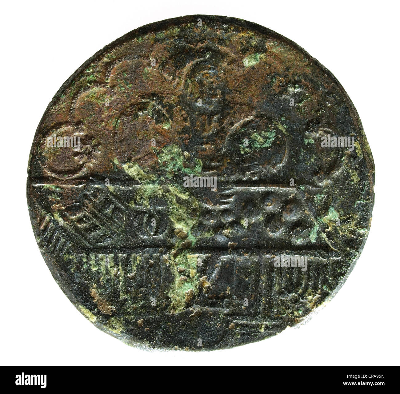 Livre de l'avertisseur sonore (avers de CPA9T4) Banque D'Images