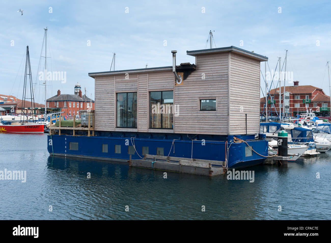 House Boat Banque D'Images