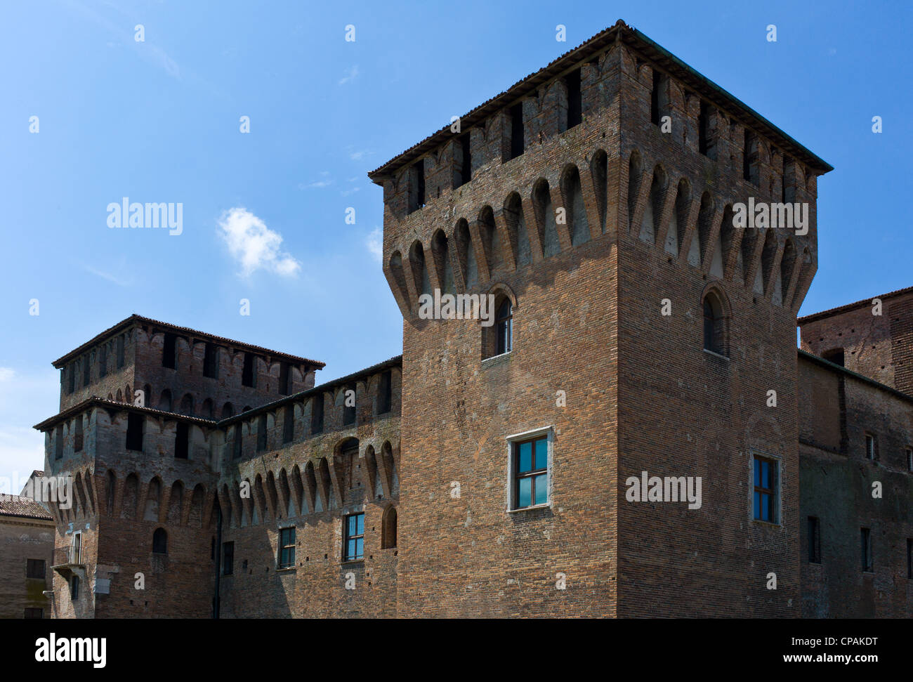 L'Italie, Mantova, le château de San Giorgio Banque D'Images