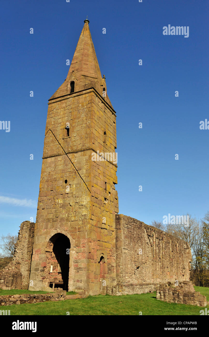 Abbaye de Restenneth, près de Forfar, Angus, Scotland, UK Banque D'Images