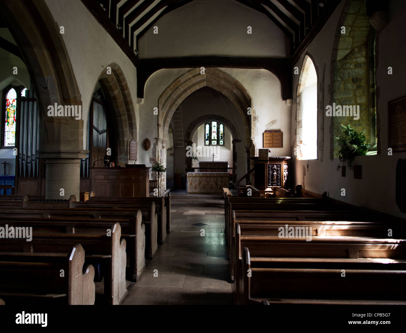 Église St Giles, Horsted Keynes, East Sussex Banque D'Images