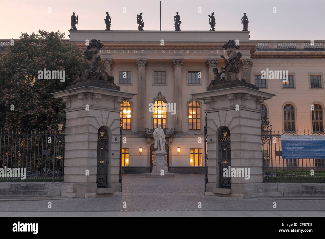 L'Université Humboldt, Berlin, Allemagne Banque D'Images