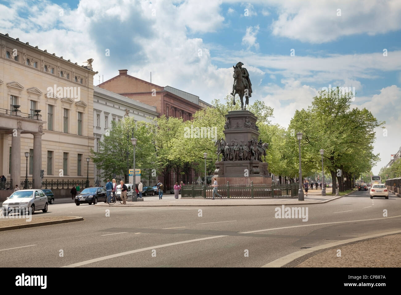 Unter den Linden, Berlin, Allemagne Banque D'Images