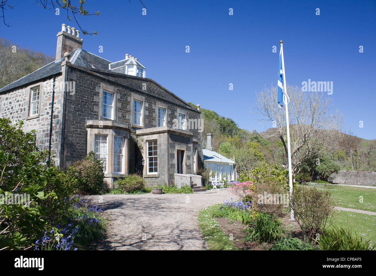 Canna House National Trust for Scotland Ile de Canna Petites îles Banque D'Images