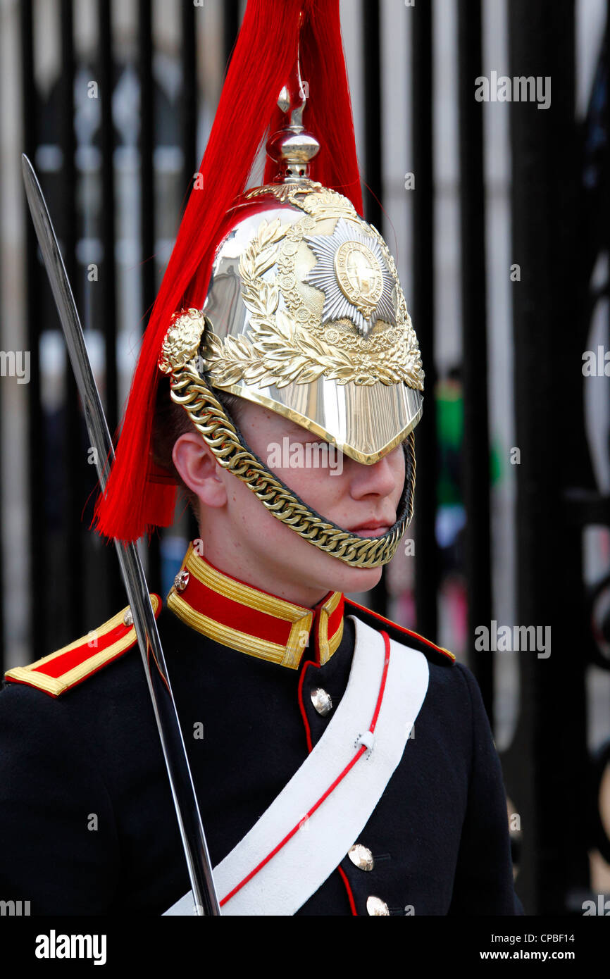 Lot Soldats Britains Royal Horse Guards (The Blues) – Avant-guerre – Boîte