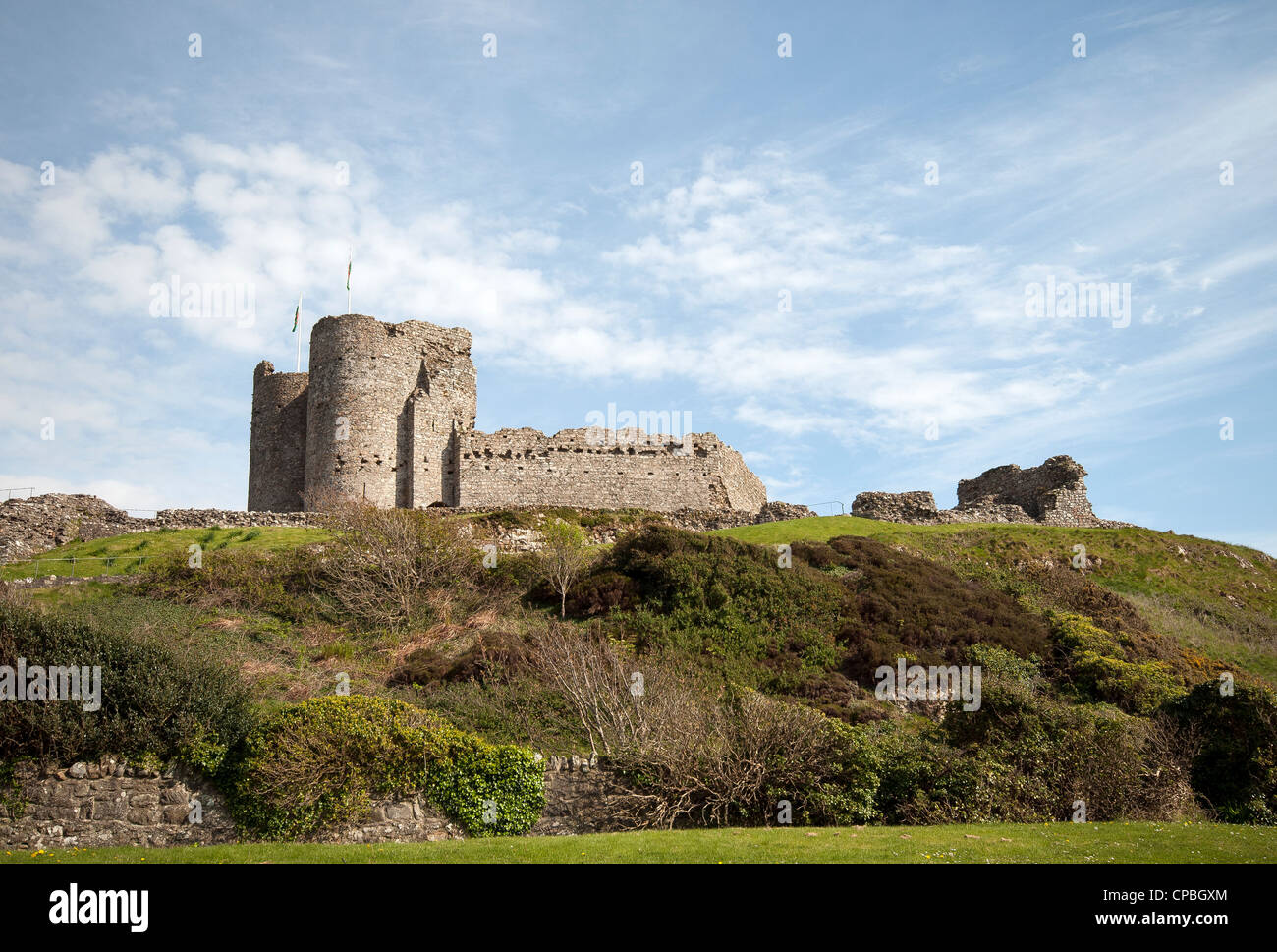 Château de Criccieth, Gwynedd dans le Nord du Pays de Galles Banque D'Images