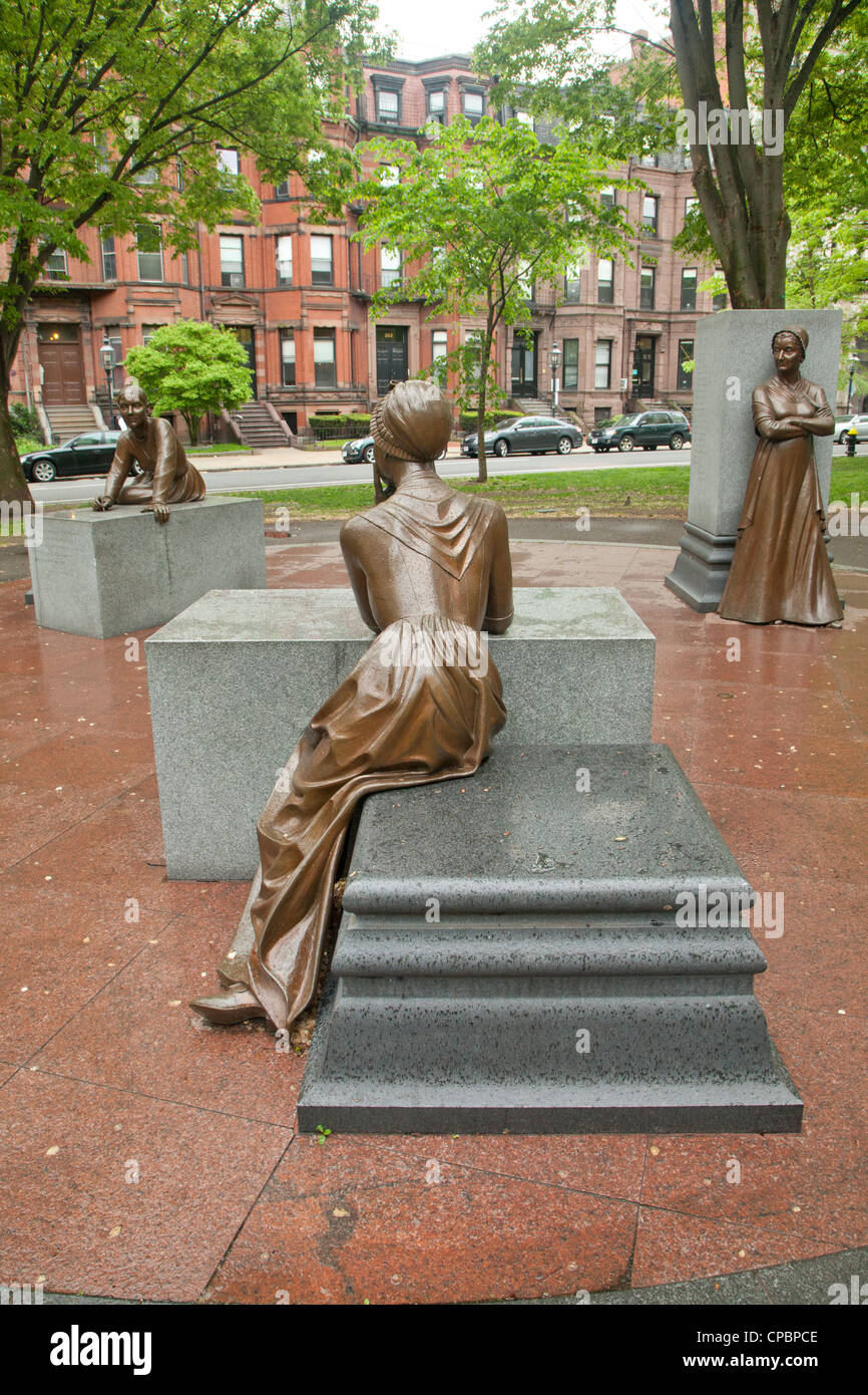 Boston Women's Memorial Banque D'Images