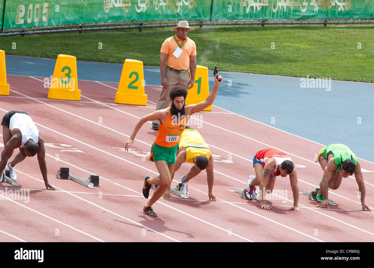 Le dictateur 2012 Paramount film avec Sacha Baron Cohen Banque D'Images