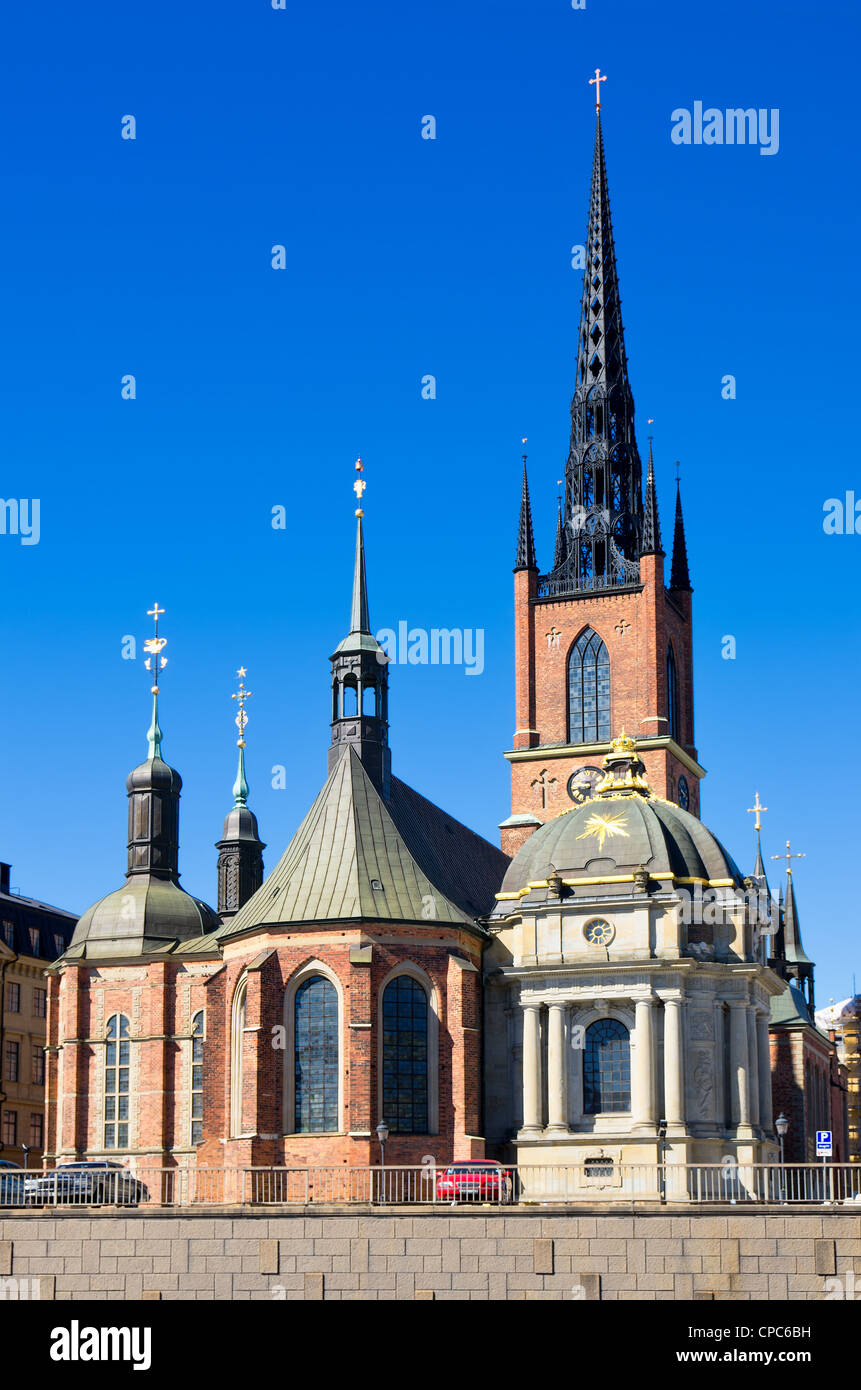 Église de Riddarholmen. Stockholm, Suède Banque D'Images