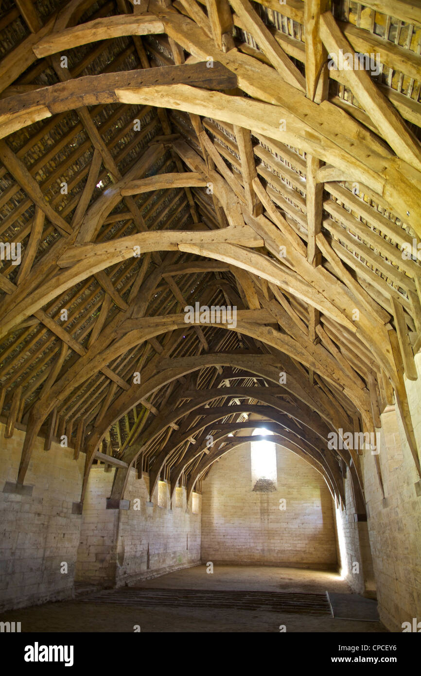 Grange dîmière à Bradford sur Avon dans le Wiltshire, Angleterre. Banque D'Images