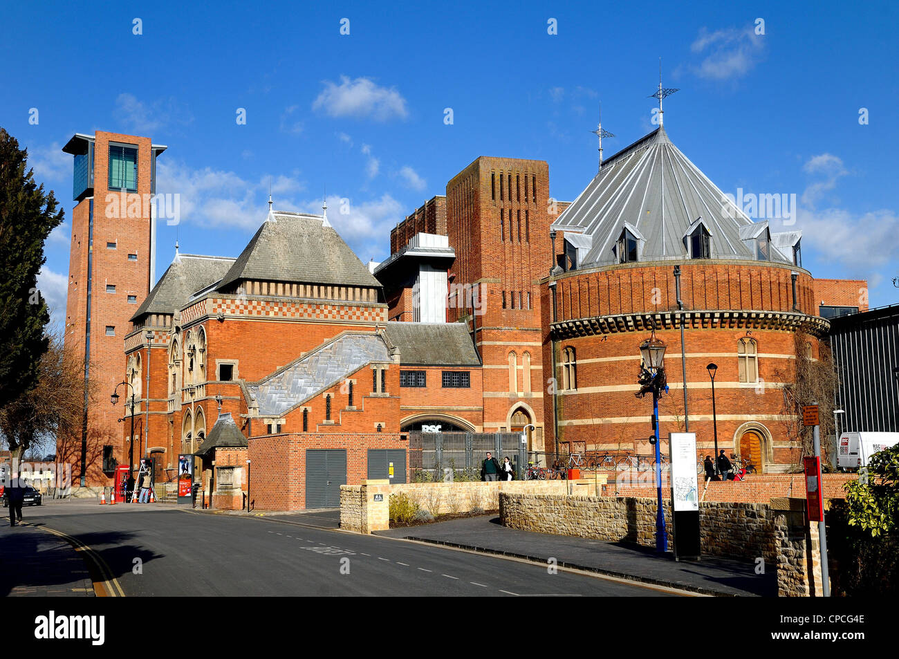 Royal Shakespeare Company Theatre,Stratford Upon Avon, Warwickshire Banque D'Images