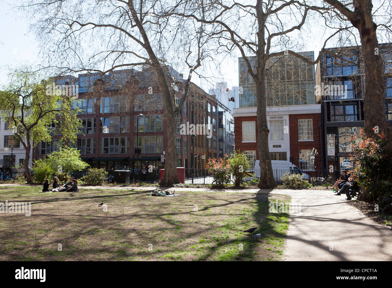 Hoxton square East London UK Banque D'Images