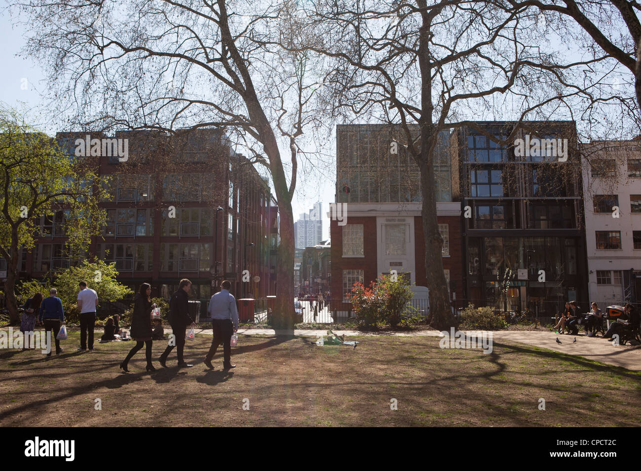 Hoxton square East London UK Banque D'Images