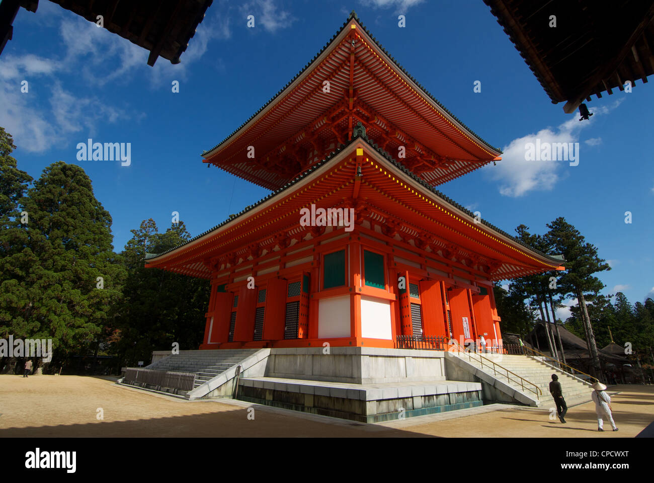 Danjo Garan, Koyasan complexe, Honshu, Japan Banque D'Images