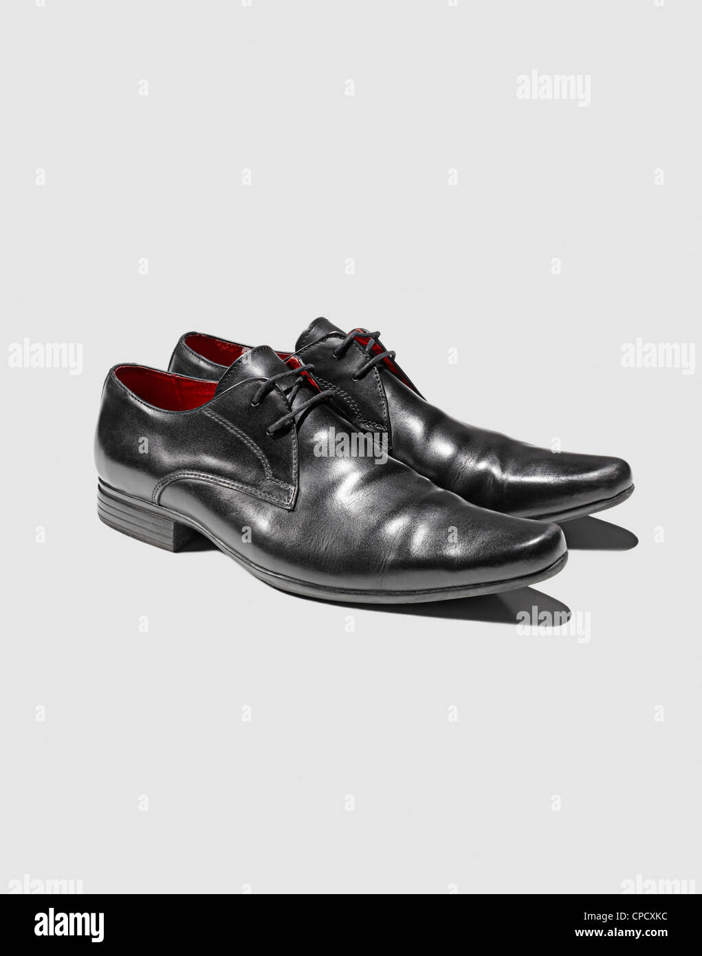 Close up of mans chaussures de ville Photo Stock - Alamy