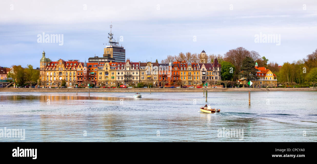 Constance, Seestrasse, Baden-Wurttemberg, Allemagne Banque D'Images