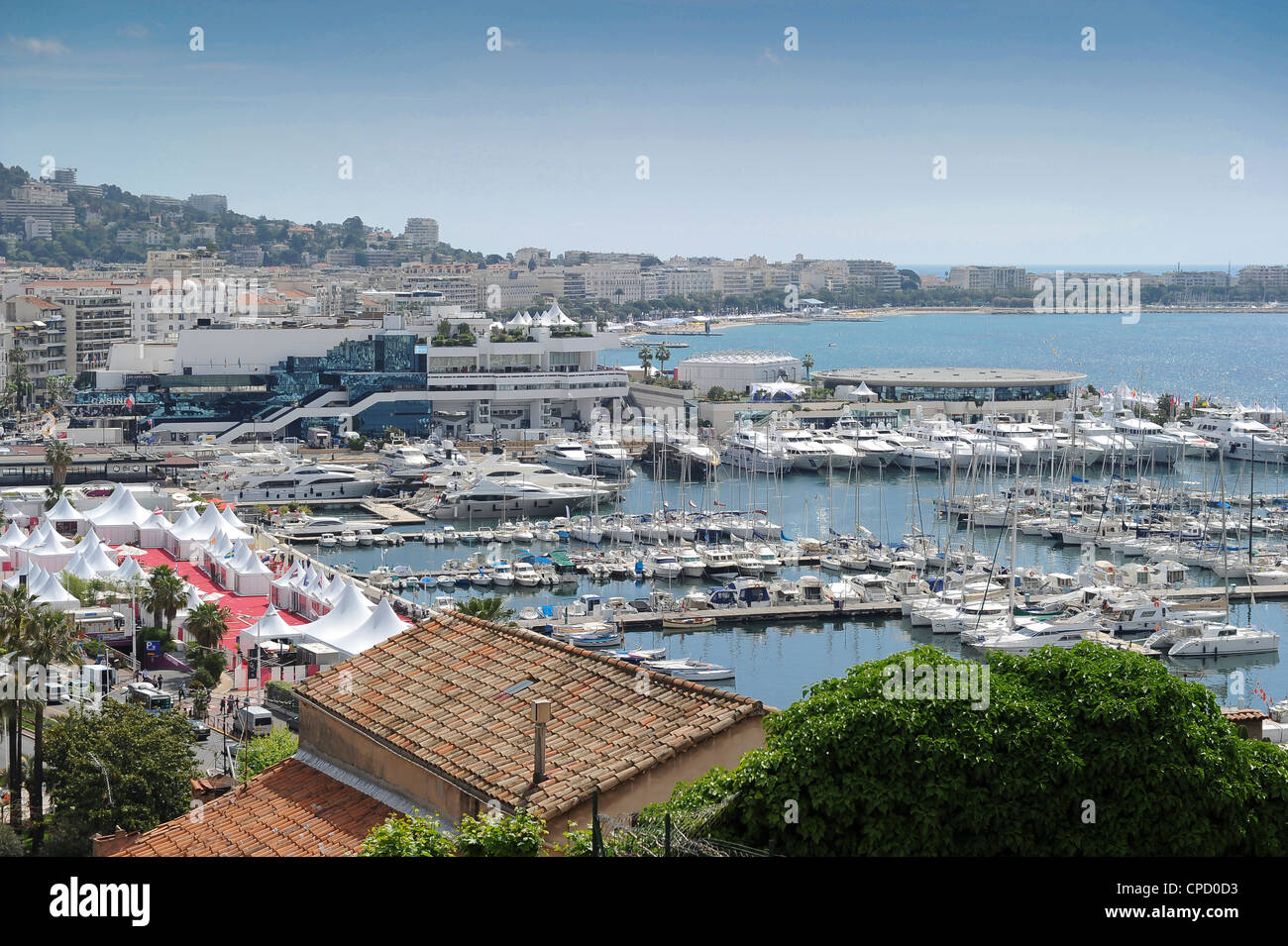 Vue générale de la 65e festival international du film, à Cannes, dans le sud de la France. Banque D'Images