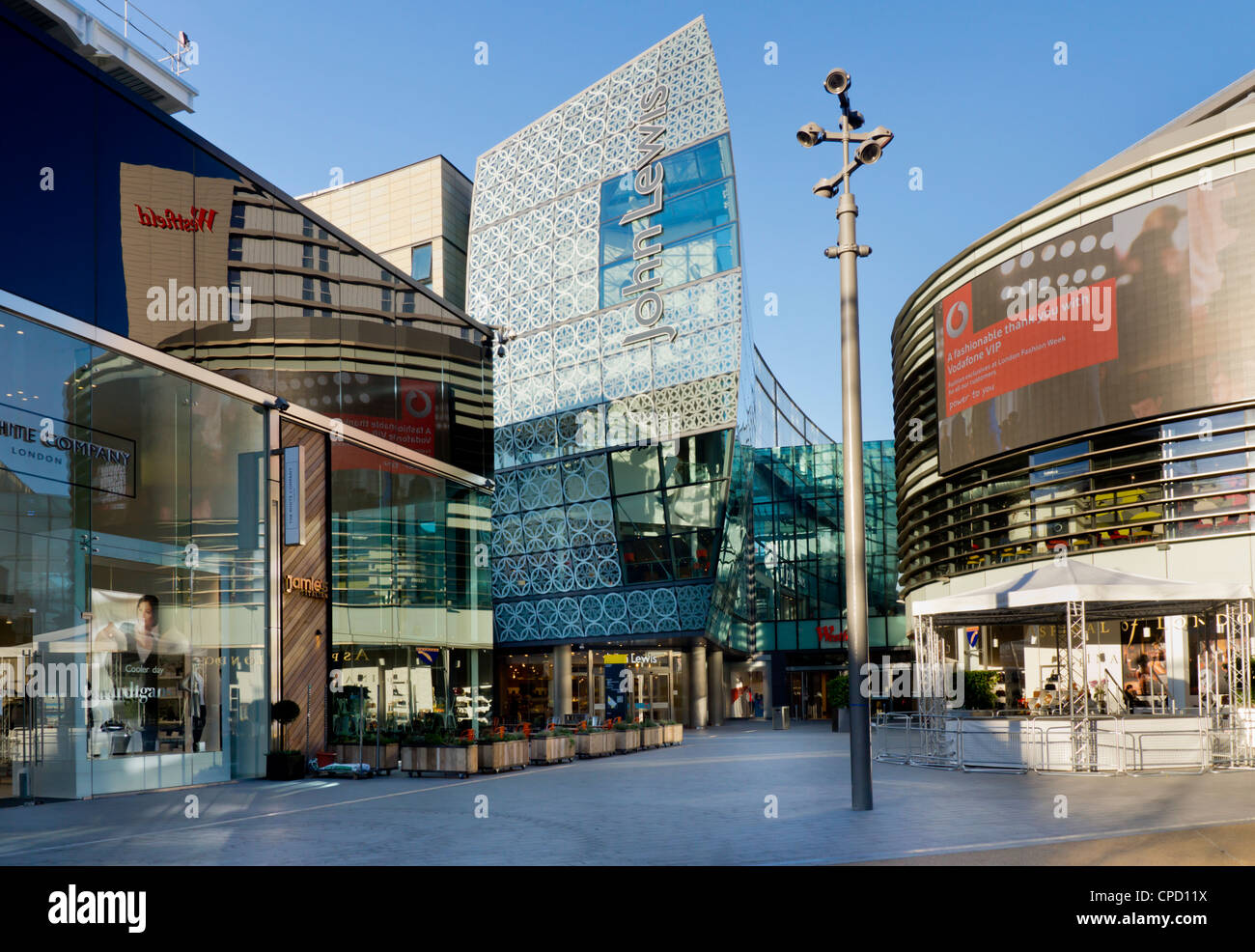 Le centre commercial de Westfield, Stratford, London, Angleterre, Royaume-Uni, Europe Banque D'Images