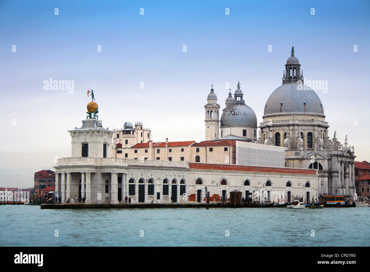 Basilica di Santa Maria della Salute à Venise, Italie Banque D'Images