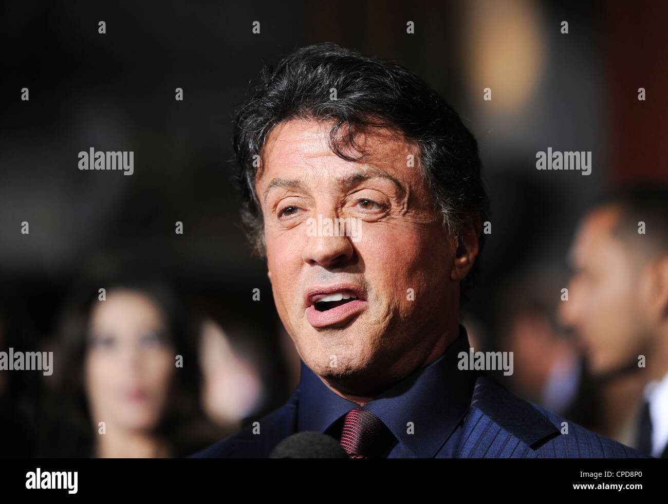 Sylvester Stallone Banque D'Images