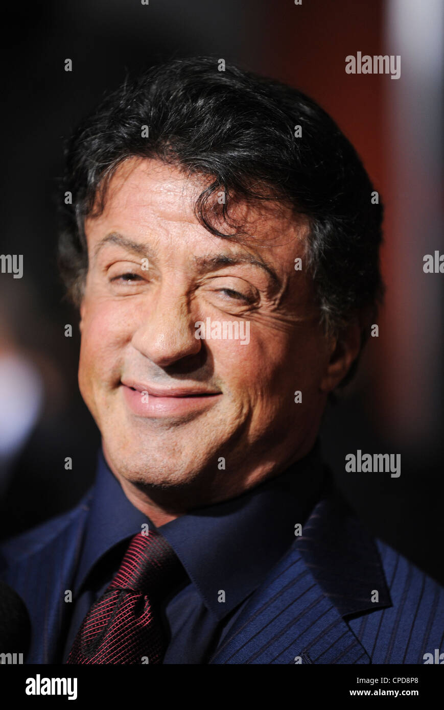 Sylvester Stallone Banque D'Images