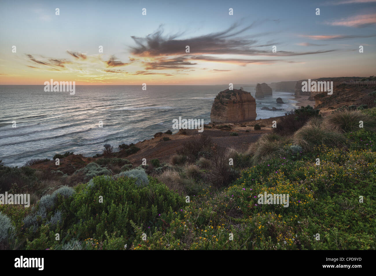 Les douze apôtres, Port Campbell National Park, Great Ocean Road, Victoria, Australie Banque D'Images