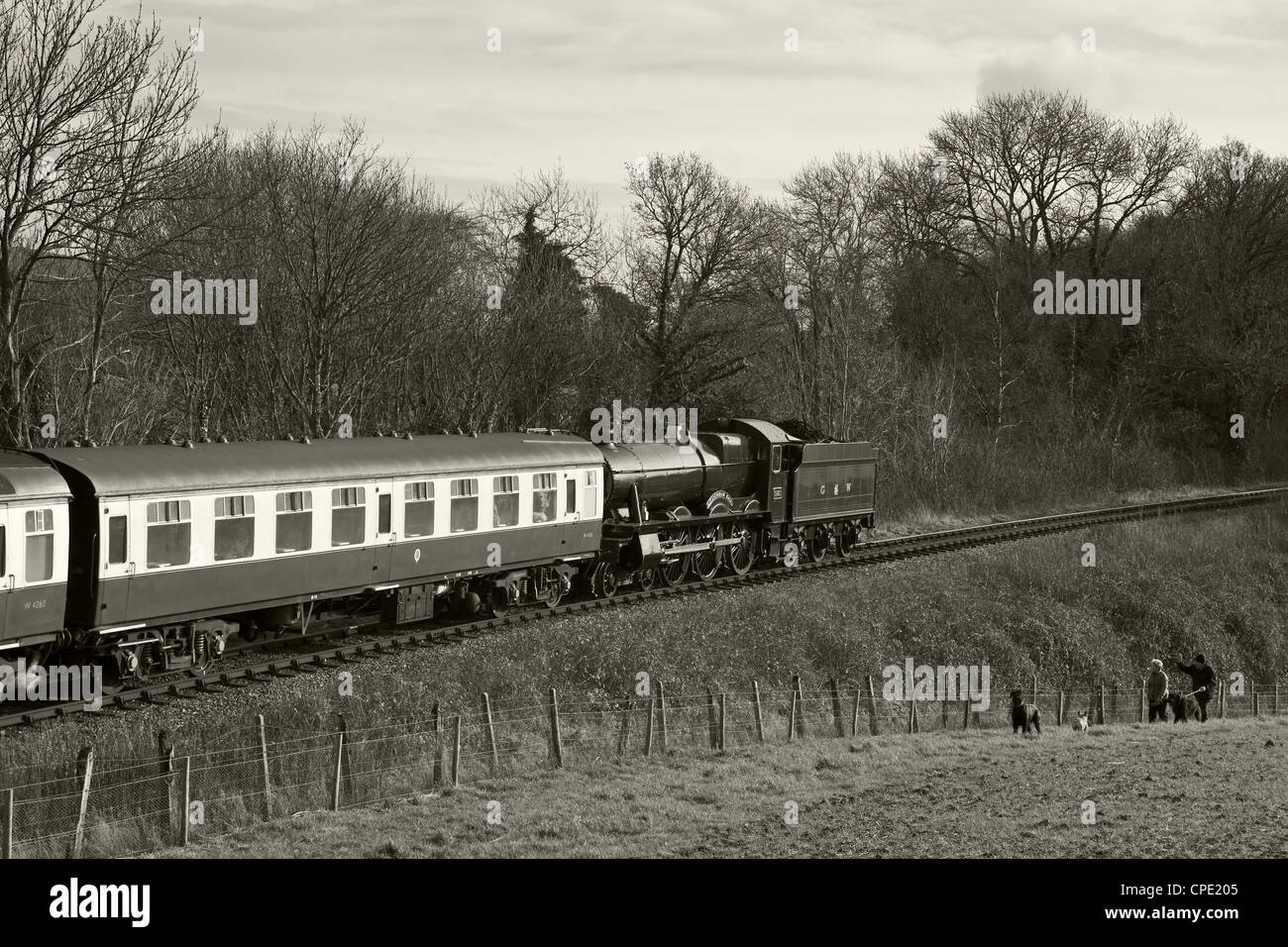 West Somerset Railway Banque D'Images