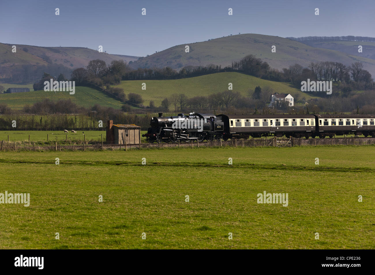 West Somerset Railway Banque D'Images