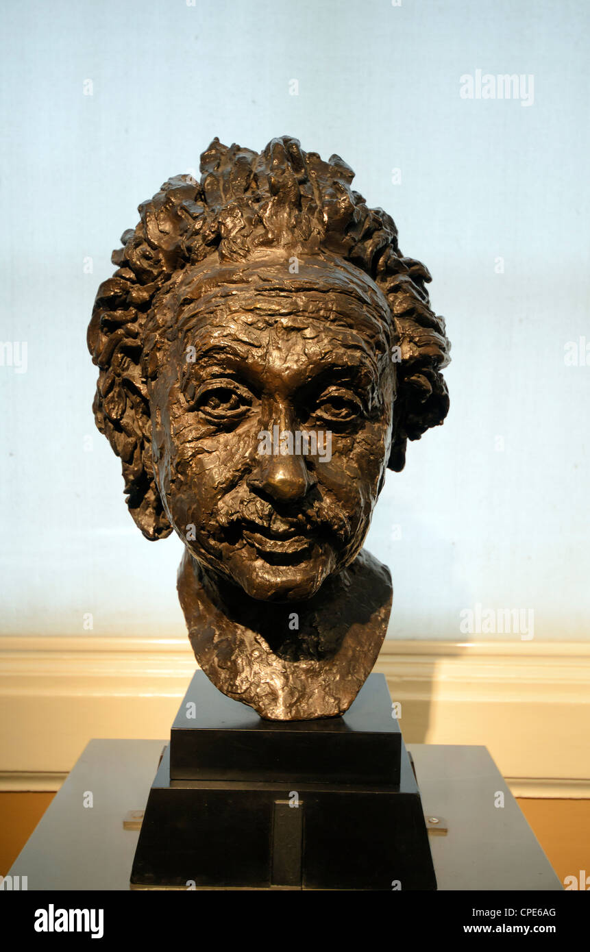 Portrait d'Albert Einstein par Jacob Epstein (1880-1959) 1933 Banque D'Images