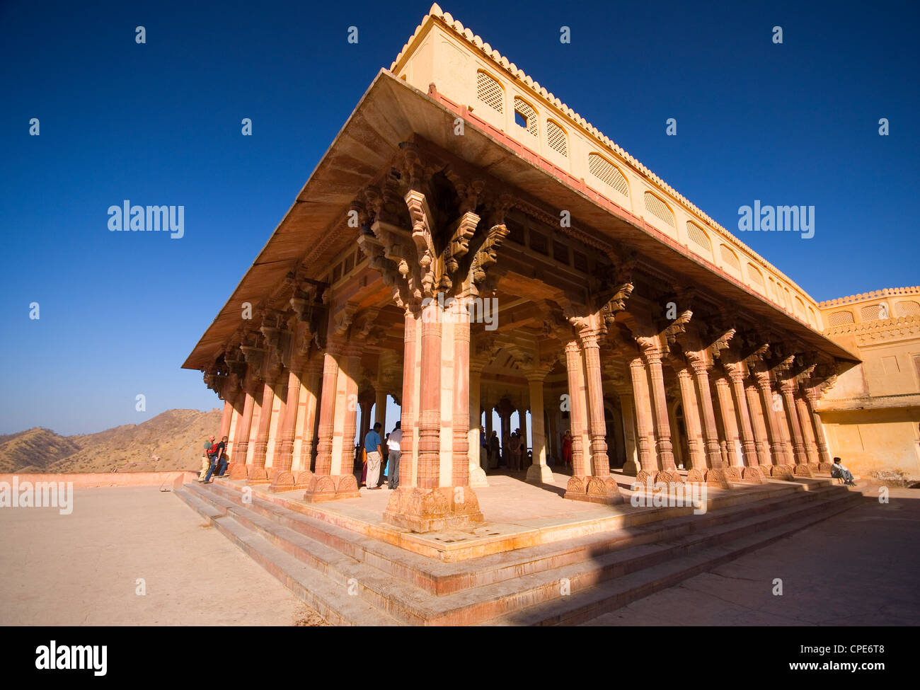 Fort Amber, près de Jaipur, Rajasthan, Inde, Asie Banque D'Images