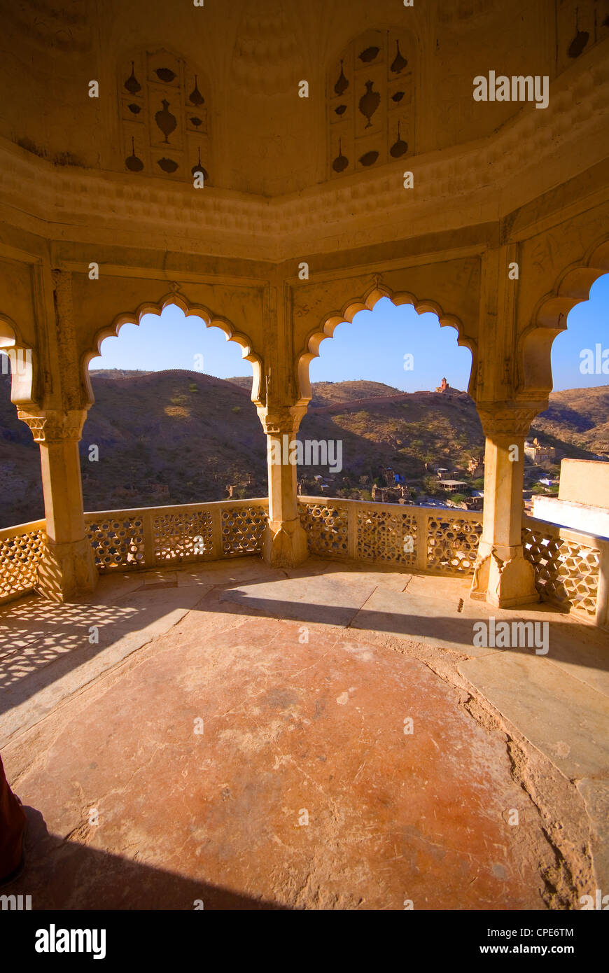 Fort Amber, Jaipur, Rajasthan, Inde, Asie Banque D'Images
