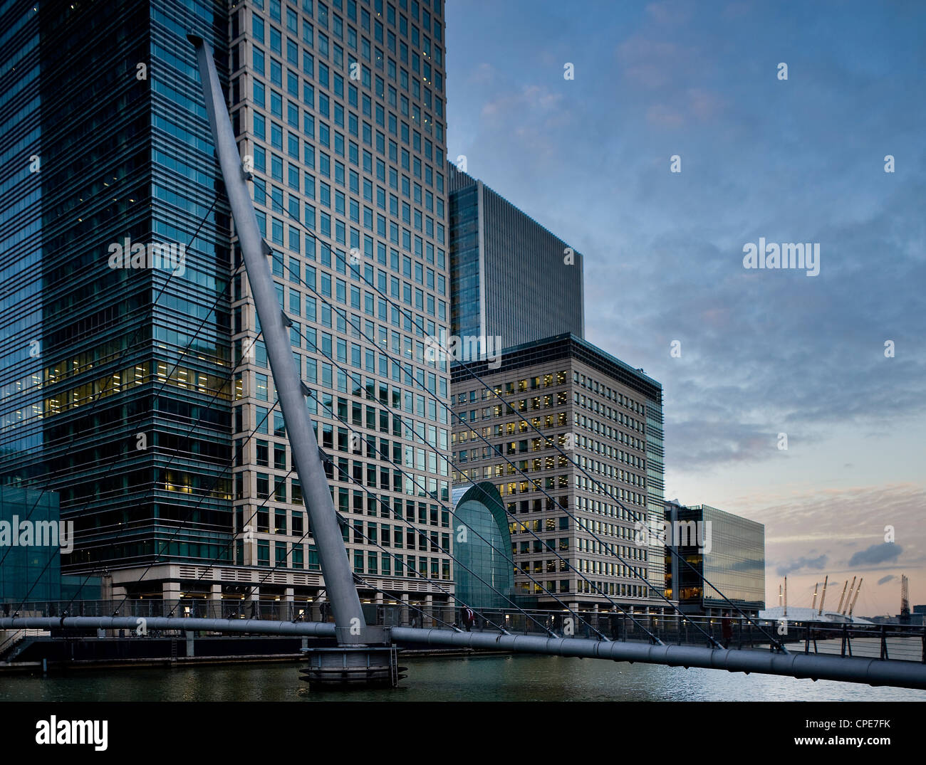 Canary Wharf, les Docklands, Londres, Angleterre, Royaume-Uni, Europe Banque D'Images