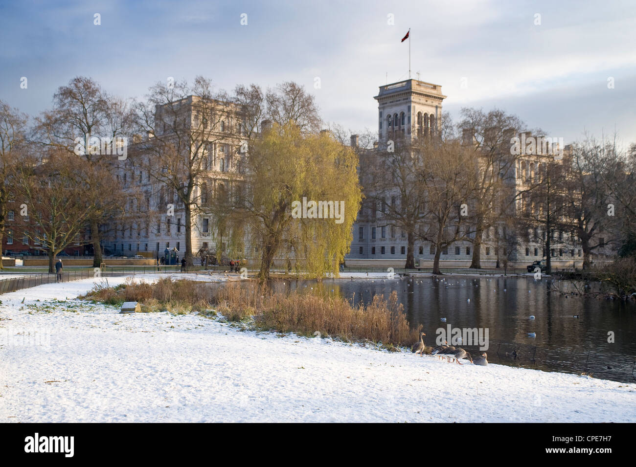 Le parc de St James, Londres, Angleterre, Royaume-Uni, Europe Banque D'Images