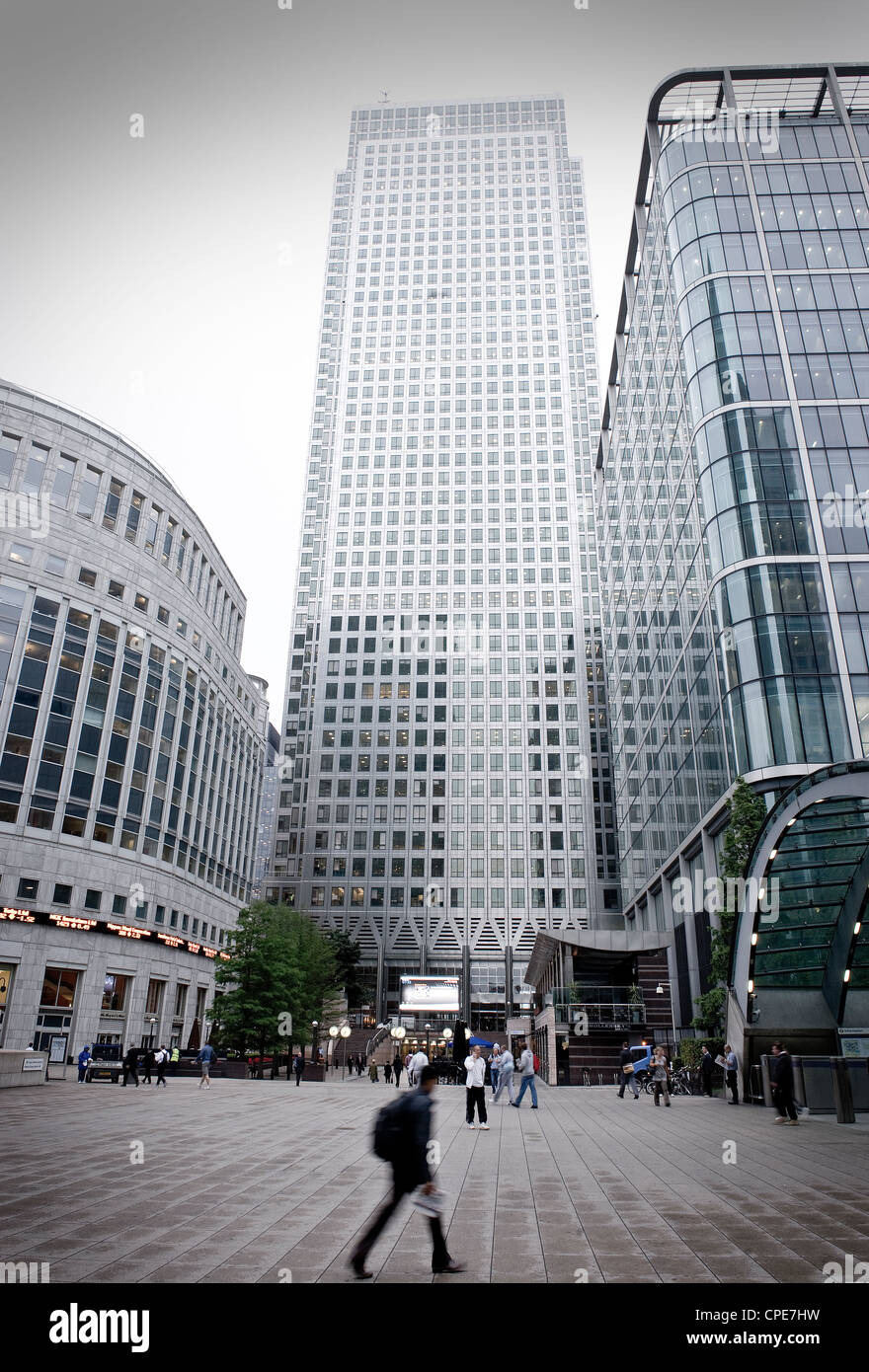 Canary Wharf, les Docklands, Londres, Angleterre, Royaume-Uni, Europe Banque D'Images