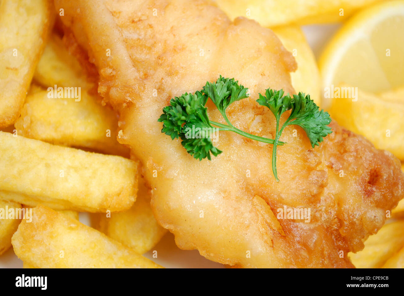 Fish and chips Banque D'Images