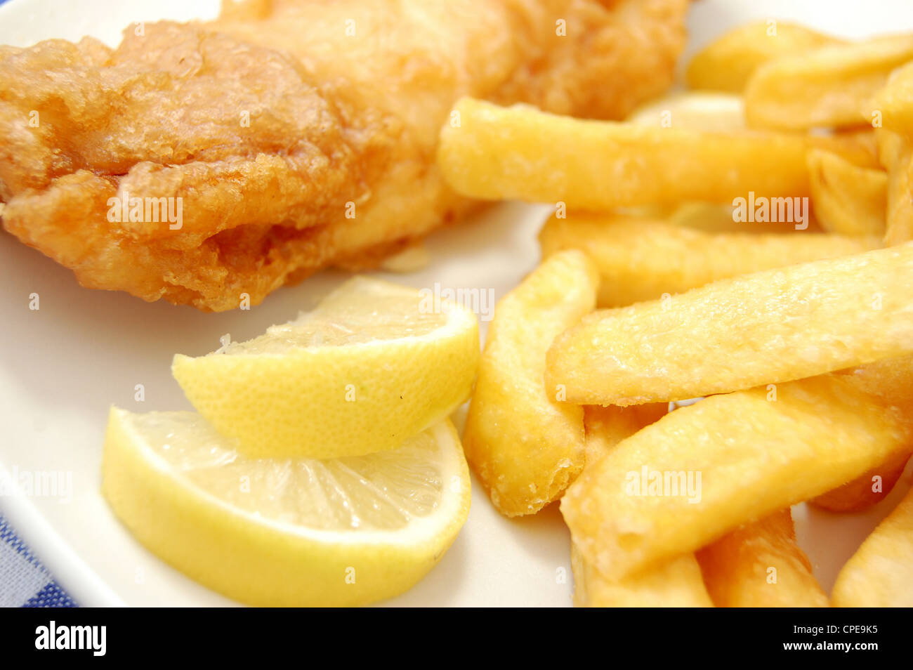 Fish and chips Banque D'Images