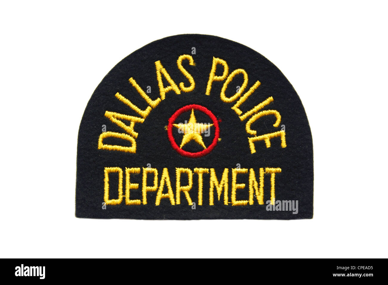 Dallas Police Department patch Banque D'Images