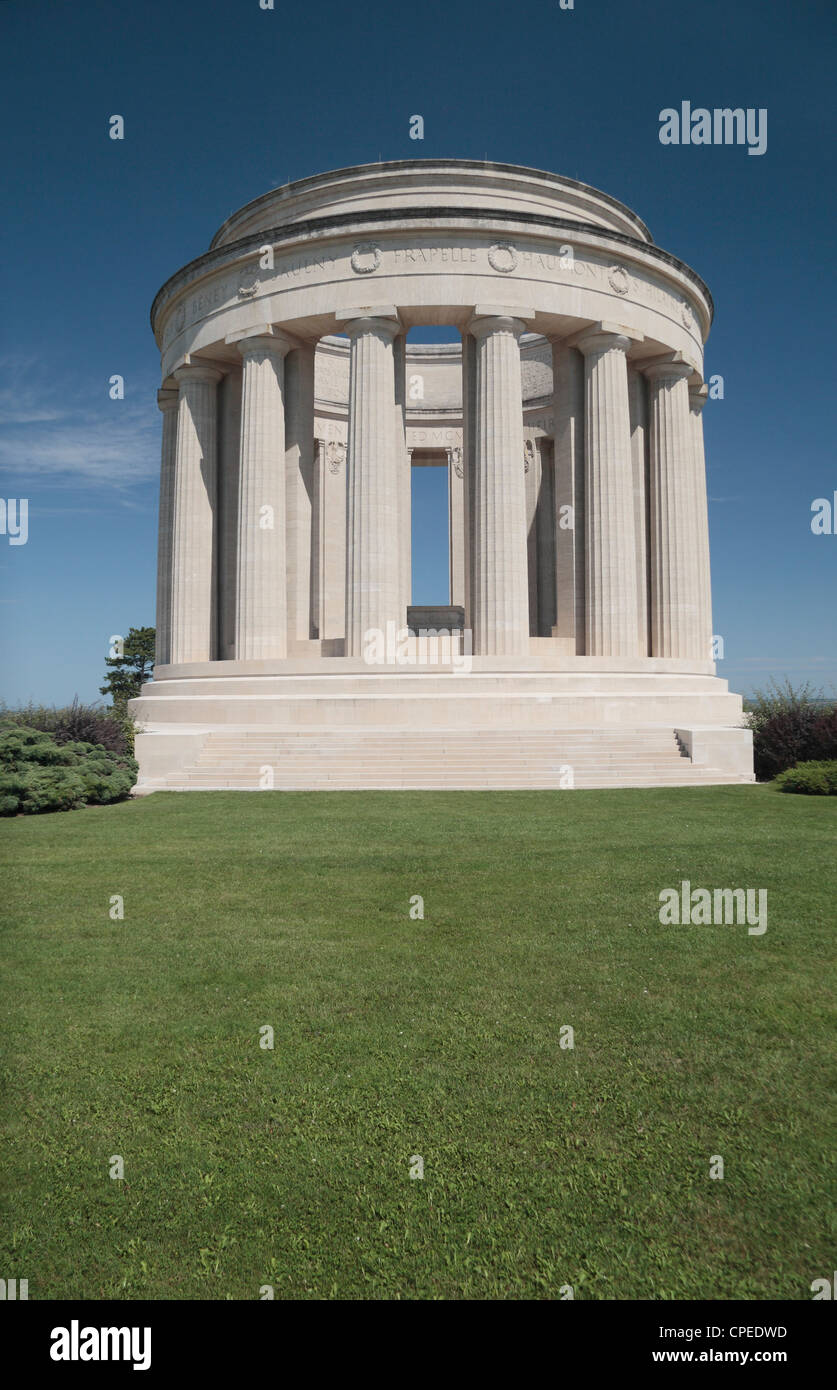 Le Montsec Monument américain Montsec (Thiaucourt), France, 10 milles à l'est de la ville de Saint Mihiel. Banque D'Images