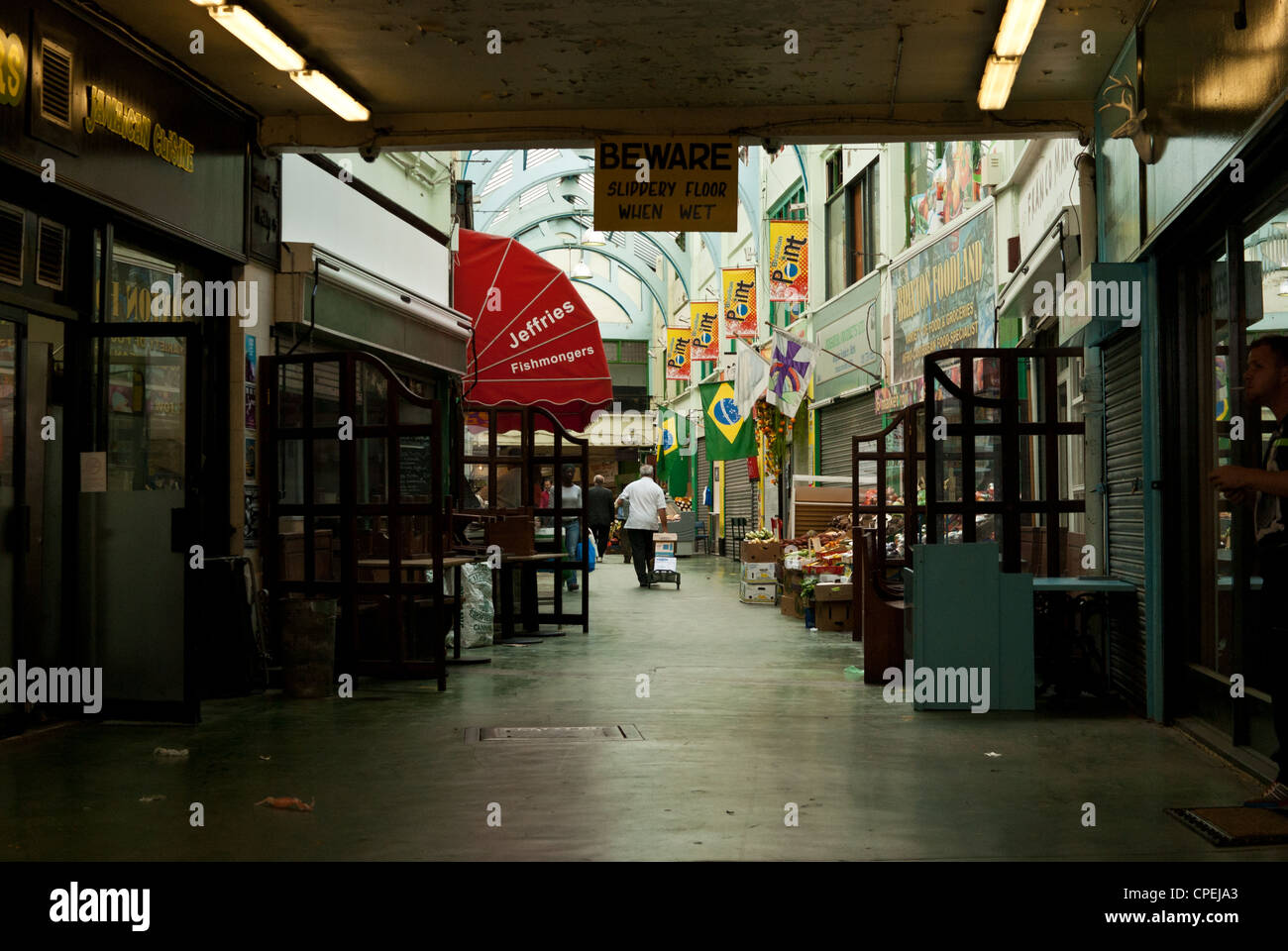Marché de Brixton Banque D'Images